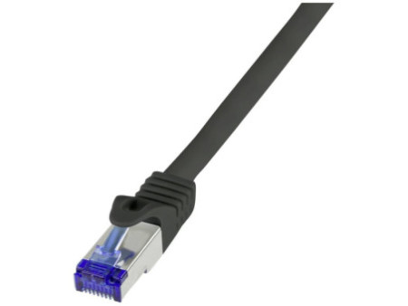 LogiLink Câble patch Ultraflex, Cat.6A, S/FTP, 15 m, noir
