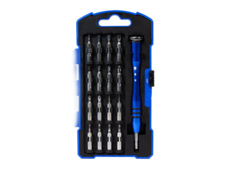 LogiLink Tournevis avec jeu de 17 embouts