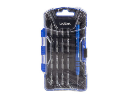 LogiLink Tournevis avec jeu de 17 embouts