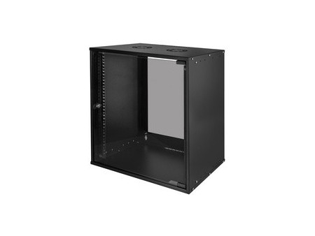 LogiLink Coffret mural 19' ECO, 9 U, assemblé, noir