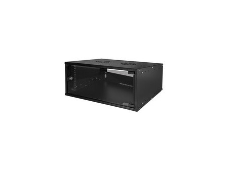 LogiLink Coffret mural 19' ECO, 12 U, assemblé, noir