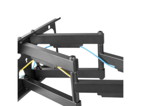 LogiLink Support mural pour TV Full Motion, 127 - 228,6 cm