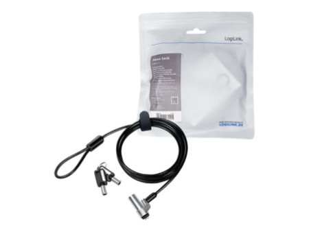 LogiLink Antivol Nano Slot pour ordinateur portable, 2 clés