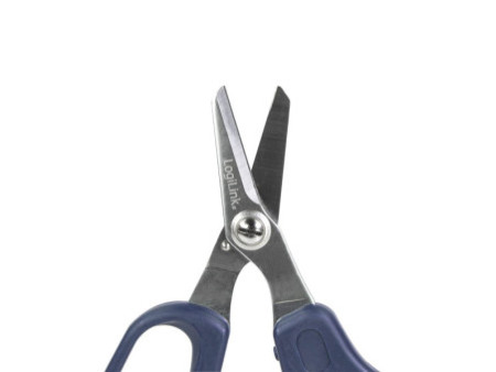 LogiLink Ciseaux pour fibre optique /brins de Kevlar, bleu
