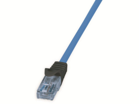 LogiLink Câble patch Premium, Cat.6A, U/UTP, 20 m, bleu