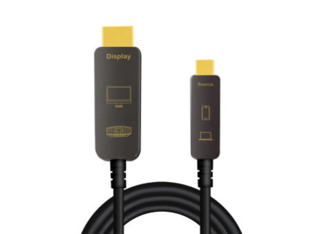 LogiLink Câble de fibre optique hybride USB-C AOC, 10 m