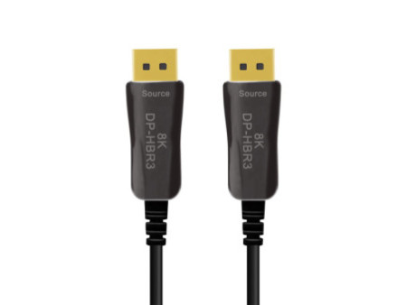 LogiLink Câble de fibre optique hybride Display Port AOC,15m