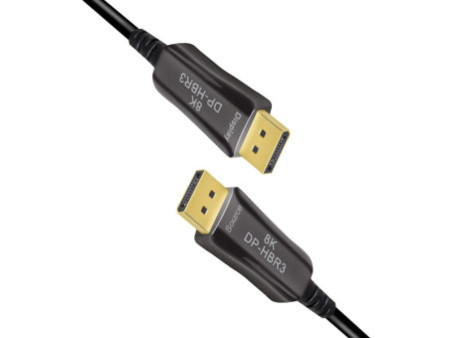 LogiLink Câble de fibre optique hybride Display Port AOC,20m