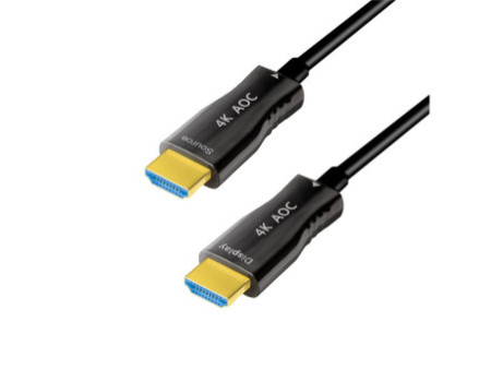 LogiLink Câble de fibre optique hybride HDMI AOC, 20 m