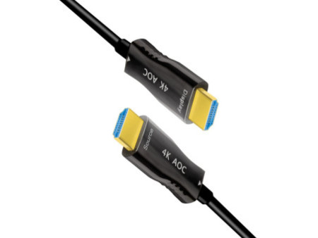 LogiLink Câble de fibre optique hybride HDMI AOC, 20 m