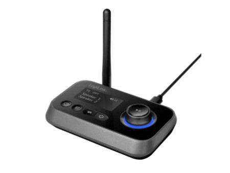 LogiLink Emetteur & récepteur audio Bluetooth 5.0, noir