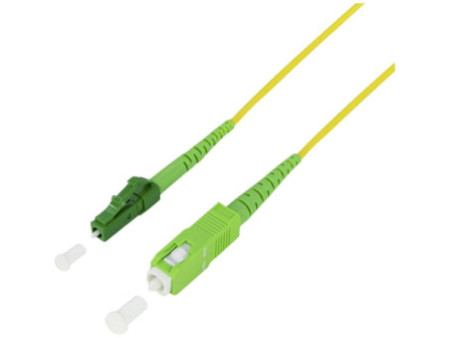 LogiLink Câble batch fibre optique, OS2, 10 m, jaune