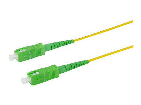 LogiLink Câble patch à fibre optique, 2x SC-Simplex, jaune