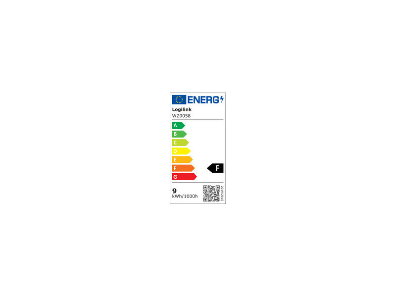 LogiLink Lampe loupe à LED, avec pince, blanc
