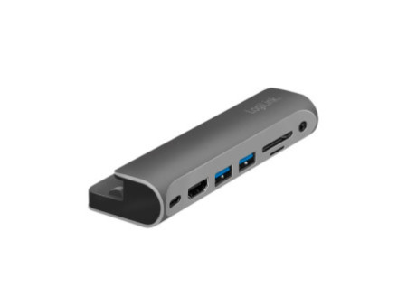 LogiLink Station d'accueil USB 3.2 (Gen 1), USB-C, 7 ports