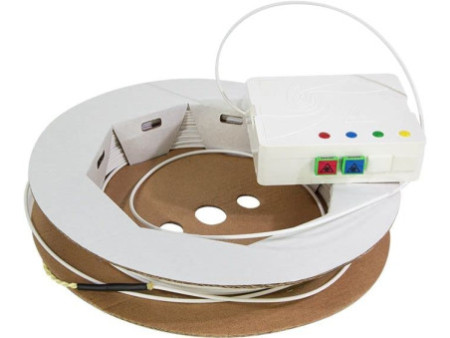 LogiLink Boîte d'épissure FTTH, 2x SC/APC, câble 30 m, blanc