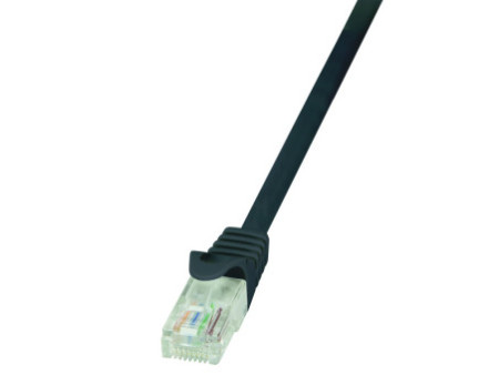 LogiLink Câble patch EconLine, Cat. 6, U/UTP, 1,5 m, noir