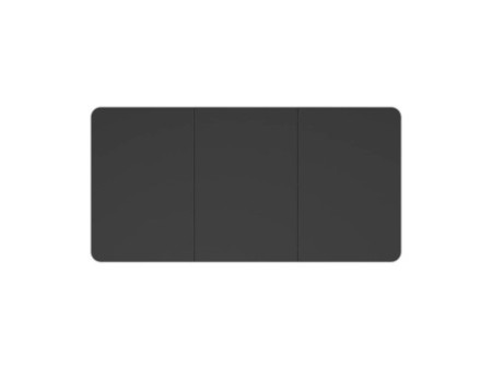 LogiLink Plateau de table, 3 parties, noir