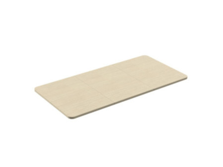 LogiLink Plateau de table, 3 parties, bois naturel