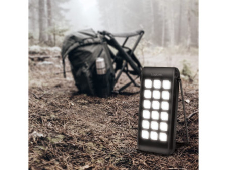 LogiLink Powerbank solaire, 10.000 mAh, noir