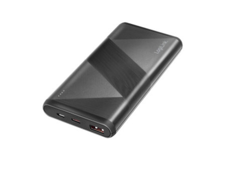 LogiLink Powerbank, 10.000 mAh, 2x USB, noir