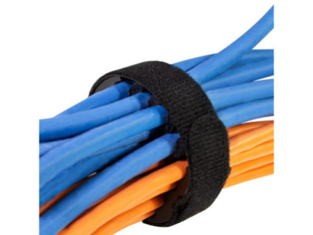 LogiLink Organiseur de câbles/attache-câbles, set de 3
