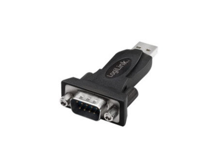 LogiLink Adaptateur USB 2.0 - RS232 avec câble de rallonge