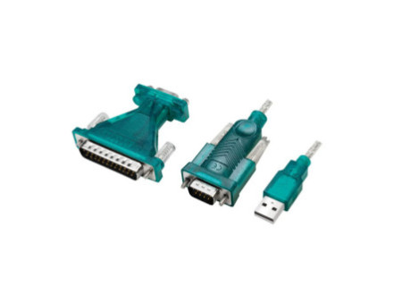 LogiLink Adaptateur USB 2.0 - RS232 9/25 broches + rallonge