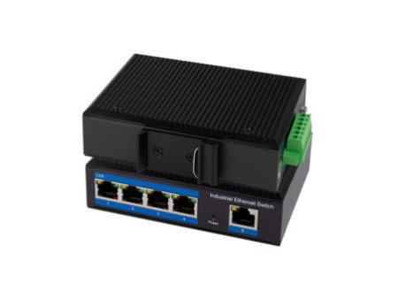 LogiLink Switch industriel Fast Ethernet, 5 ports, unmanaged