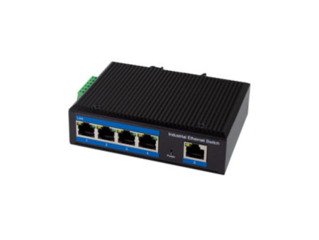 LogiLink Switch industriel Fast Ethernet, 5 ports, unmanaged