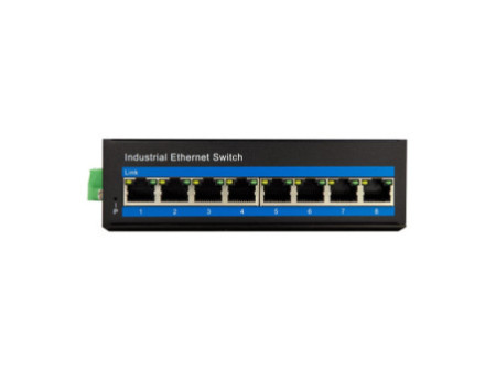 LogiLink Switch industriel Fast Ethernet, 8 ports, unmanaged