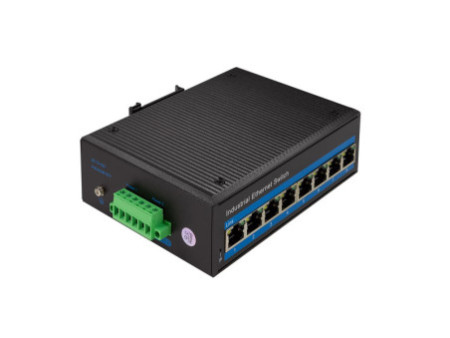 LogiLink Switch industriel Fast Ethernet, 8 ports, unmanaged