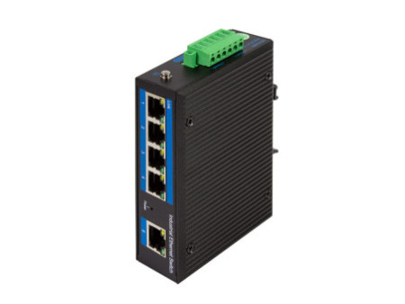 LogiLink Switch industriel Gigabit Ethernet, 5 ports