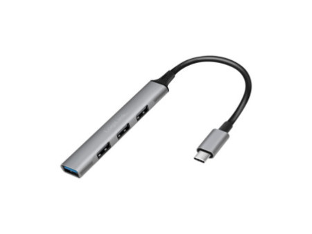 LogiLink Slim Hub USB 3.2 Gen 1, 4 ports, boîtier aluminium