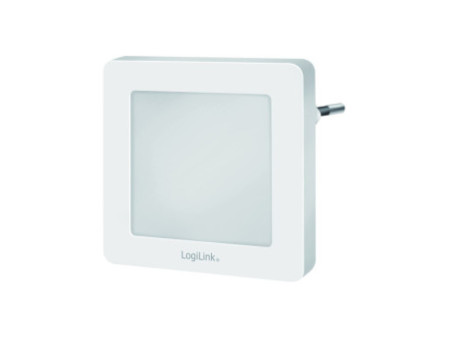 LogiLink Lampe d'orientation à LED avec capteur, blanc
