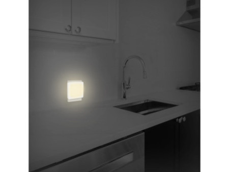 LogiLink Lampe d'orientation à LED avec capteur, blanc