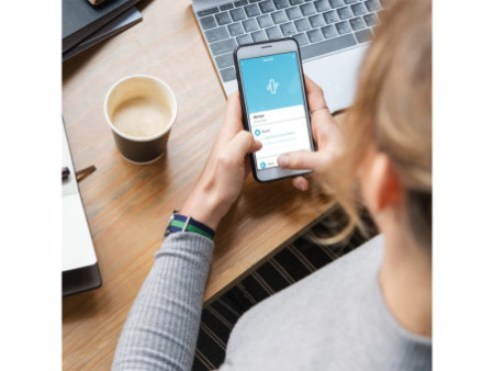 LogiLink Détecteur de vibration Smart Wi-Fi, blanc