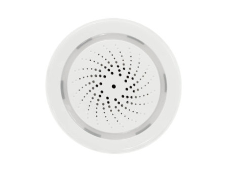 LogiLink Sirène d'alarme Smart Wi-Fi, 90 dB, blanc