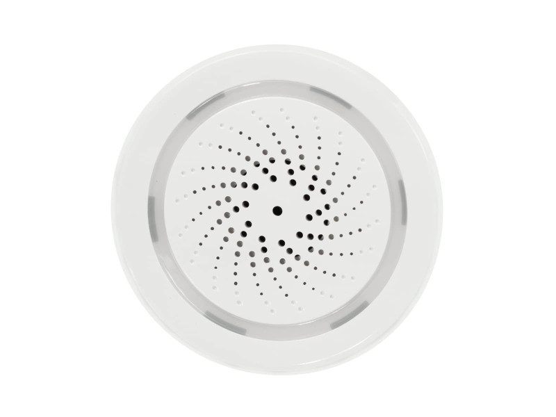 LogiLink Sirène d'alarme Smart Wi-Fi, 90 dB, blanc