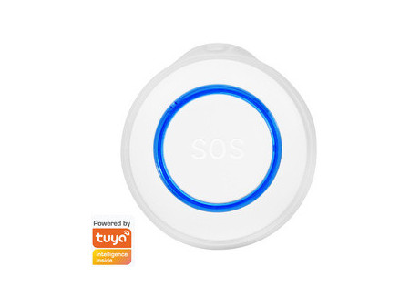 LogiLink Alarme SOS Smart Wi-Fi, blanc/bleu