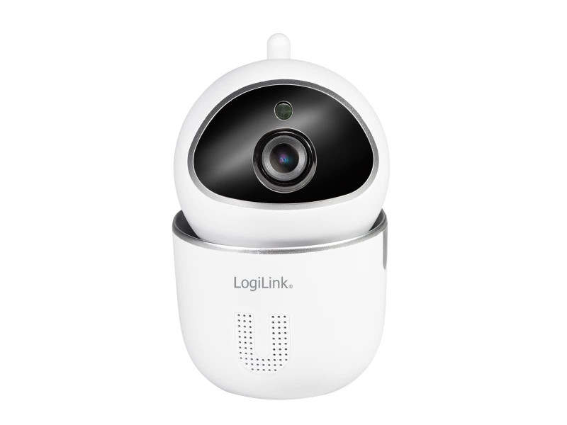 LogiLink Caméra IP Smart Wi-Fi, compatible Tuya, blanc