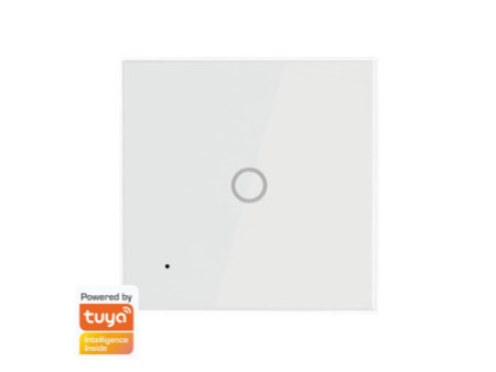 LogiLink Interrupteur mural intelligent Wi-Fi, blanc