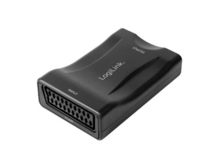 LogiLink Convertisseur vidéo Scart - HDMI, noir