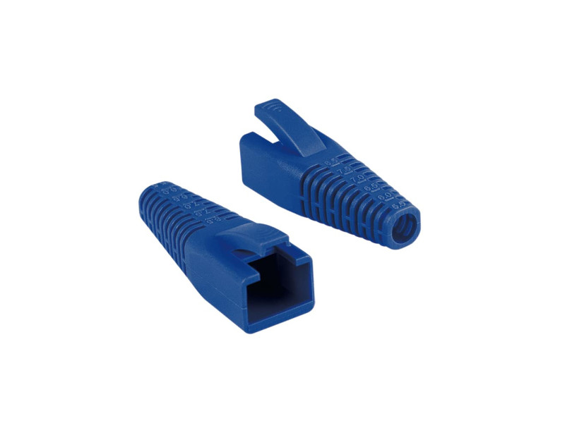 LogiLink Manchon de protection anti-pli pour RJ45, bleu