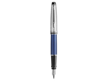 WATERMAN Stylo plume Expert Deluxe, métal - bleu C.T.