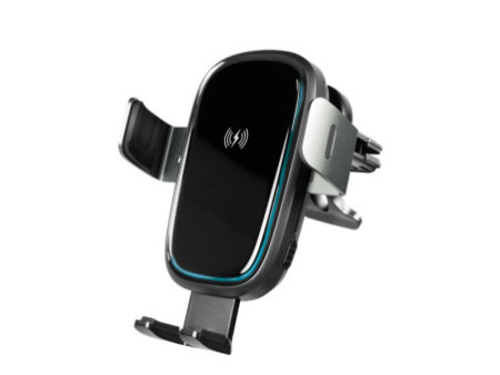 LogiLink Support de charge sans fil smartphone pour voiture