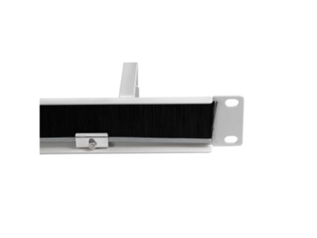 LogiLink Panneau guide-câble 19', 1 U, 4 étriers guide-câble