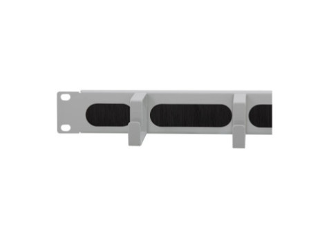 LogiLink Panneau guide-câble 19', 1 U, 4 étriers guide-câble