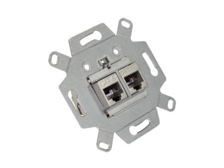 LogiLink Boîtier d'encastrement pour module Keystone 2 ports