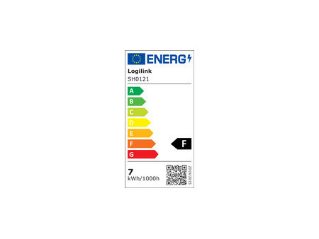 LogiLink Ampoule LED WiFi Smart, compatible Tuya, E27, blanc